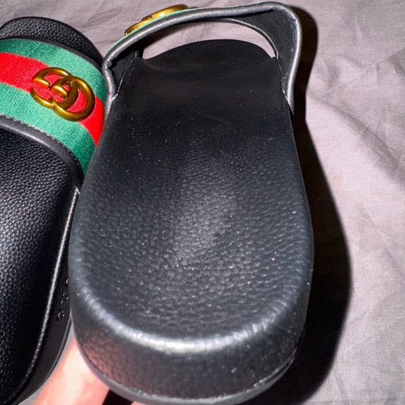 Striped sandals - double G - brand new! - Picture 12 of 12